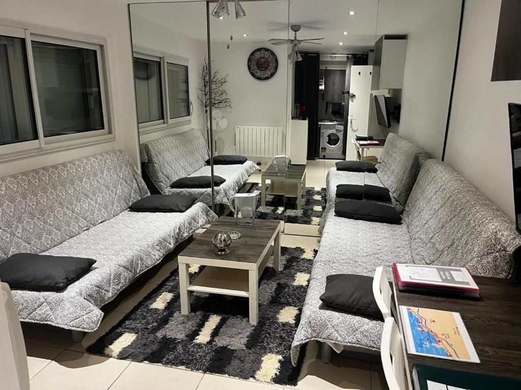 Studio A 2 Pas De La Plage Villeneuve-Loubet Eksteriør billede
